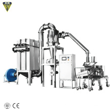 automatic dry tea moringa leaf powder grinding crushing processing machine